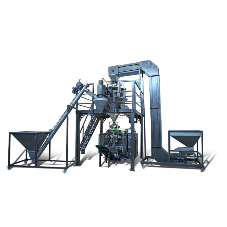 DEV 1000 VT Çift Sistem Tam Otomatik Paketleme Makinesi